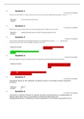 BIOCHEM 551&sol;BIOCHEM 551 Quiz 3 Re-Updated- Louisiana University