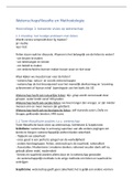 Samenvatting/hoorcollege aantekeningen Wetenschapsfilosofie & Methodologie 2021/2022