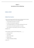 Essentials of Services Marketing, Wirtz - Exam Preparation Test Bank (Downloadable Doc)