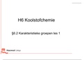 PowerPoint 6.2 Karakteristieke groepen les 1 4 HAVO scheikunde chemie overal