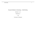 NEDERLANDSE Samenvatting Research Methods in Psychology, ISBN: 9780393643602  Methodologie 1
