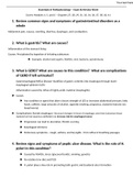 Essentials of Pathophysiology - Exam 2 review sheet