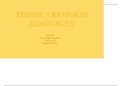 Theme 3 revision resources 