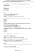 TB-Chapter 15 An Overview of Growth&comma; Development&comma; and Nutrition&period;