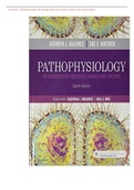 TEST BANK PATHOPHYSIOLOGY THE BIOLOGIC BASIS FOR DISEASE IN ADULTS AND CHILDREN 8th Edition Kathryn L&period; McCance&comma; Sue E&period; Huether