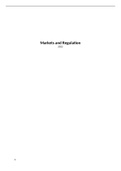 Class notes Markets and Regulation  (RGBER10005) 