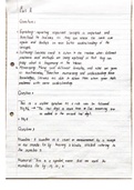 Hand written assignment to help guide you 