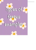Examples of forces Gr 11 & 12 IEB & DBE notes 