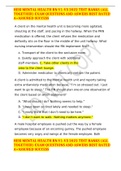 HESI MENTAL HEALTH RN V1-V3 2022 TEST BANKS &lpar;ALL TOGETHER&rpar; EXAM QUESTIONS AND ASWERS BEST RATED A&plus;ASSURED SUCCESS