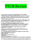 PTCB Review 2022| Pharmacy Technician Certification Board Test