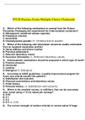 PTCB Practice Exam Multiple Choice Flashcards 2022| Pharmacy Technician Certification Board Test