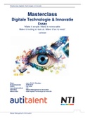 NCOI/NTI bundel Masterclasses jaar 2 Master Management & Innovatie