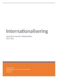 Internationaliseringsopdracht leerjaar 1 en leerjaar 2