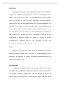 NURSING 563 &lowbar;concept analysis paper&lowbar; complete solution