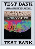 NEUROSCIENCE, 6TH EDITION BY PURVES TEST BANK ISBN- 9781605353807