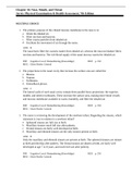 Chapter 16&colon; Nose&comma; Mouth&comma; and Throat Jarvis&lowbar;&colon; Physical Examination & Health Assessment&comma;&lowbar; 7th Edition &lowbar;Graded A&plus;