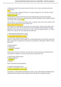 NR 602 MIDTERM QUESTIONS WITH ANSWERS POINTS 2020&sol;2021
