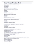 Hesi Vocab Practice Test&lpar;multiple choice vocabulary test&comma; hesi a2 practice&rpar;