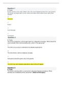 NR 222&lowbar;Final Exam Questions 1 Practice&lowbar; Complete solution