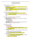 NR 222HW exam 1 review Group doc &lowbar; Complete Solution&lowbar;&lowbar; Rated A