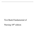 Test Bank Fundamentals of Nursing 10th edition.pdf