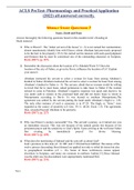 ACLS PreTest&colon; Pharmacology and Practical Application &lpar;2022&rpar; all answered correctly&period;