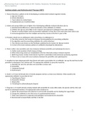 2022 Pharmacology Exam 3-Antimicrobials & HIV, Diabetes, Respiratory, Psychotherapeutic Drugs Review Questions
