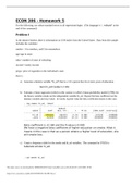 ECON 306 Homework 5 Answers &lpar;Penn State University&rpar;