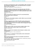 MED MISC-ACLS WRITTEN TEST BANK