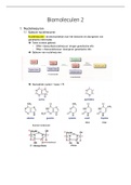 Samenvatting  Biomoleculen 2