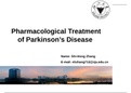 Pharmacological Treatment of Parkinson’s Disease