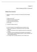 Essentials of Strategic Management The Quest for Competitive Advantage&comma; Gamble - Exam Preparation Test Bank &lpar;Downloadable Doc&rpar;