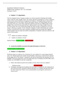 Quantitative Methods FQuantitative Methods For Business Midterm Exam&colon; Questions 1-30 &colon; 3 in 1 test banks Test bank 1&colon; 96&period;1&percnt;or Business-Bus660-Midterm 2021&sol;2022