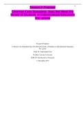 Exam (elaborations) EDR 610 Introduction To Research North Arizona (EDR610) 