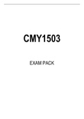 CMY1503 EXAM PACK 2023