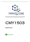 CMY1503 MCQ EXAM PACK 2023