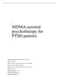 Essay Psychedelic medicine: the therapeutic potential of mind-altering substances (PSY3382) 