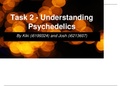 Presentation of task 2: Understanding psychedelics