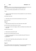 question + answer practice questions (summary) holes louis sachar
