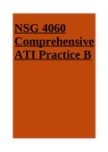 NSG 4060 Comprehensive ATI Practice B