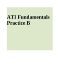 ATI Fundamentals Practice B