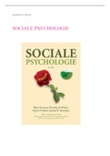Samenvatting sociale psychologie - Minor inleiding in de toegepaste psychologie 