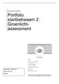 Portfolio Startbekwaam 2 - Groenlicht Assessment 