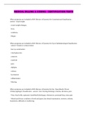 MEDICAL BILLING & CODING - CERTIFICATION TESTS