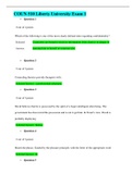 COUN 510 Liberty University Exam 1