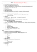 NUR 2755 MDC4 &ndash; Examination Blueprint &ndash; Exam 2