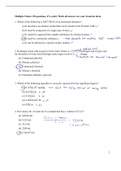 Exam (elaborations) chemistry (CHEM1411) 