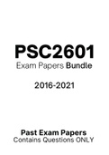 PSC2601 - Exam Question Papers (2016-2021)
