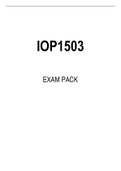 IOP1503 MCQ EXAM PACK 2022