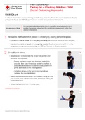 American Red Cross: Choking Adult or Child (Social Distance Approach)